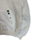 90s Ralph Lauren Strickhoodie "Marine Goods And Supplies" Weiß XXL