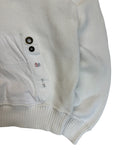 90s Ralph Lauren Strickhoodie "Marine Goods And Supplies" Weiß XXL