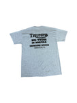 Vintage Screen Stars Shirt 90s "Triumph, big twins in Norfolk" Single Stitch Grau XL