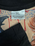Vintage Weber Shirt 90s "Rat Biker Tattoo" Paper Thin Single Stitch Schwarz XL