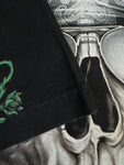 Vintage Shirt 90s Skull Gun Roses Reaper Tattoo Single Stitch Schwarz M-L