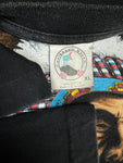 Vintage American Thunder Shirt 90s Eagle Single Stitch Sleeve Usedlook Schwarz XL