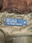 Ralph Lauren Steppweste Huntig Cordkragen Dunkelgrün M