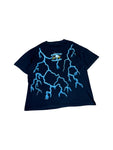 Vintage American Thunder Shirt 90s Eagle Single Stitch Sleeve Usedlook Schwarz XL