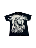 Rock Eagle Shirt Nativ American Single Stitch Schwarz XL