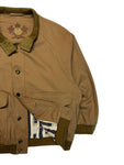 80s Eres Blouson Aus Loro Piana Kaschmir&Wolle Made In Italy Braun XL