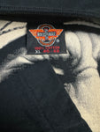 Rock Eagle Shirt Nativ American Single Stitch Schwarz XL