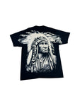 Rock Eagle Shirt Nativ American Single Stitch Schwarz XL