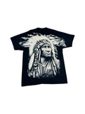 Rock Eagle Shirt Nativ American Single Stitch Schwarz XL