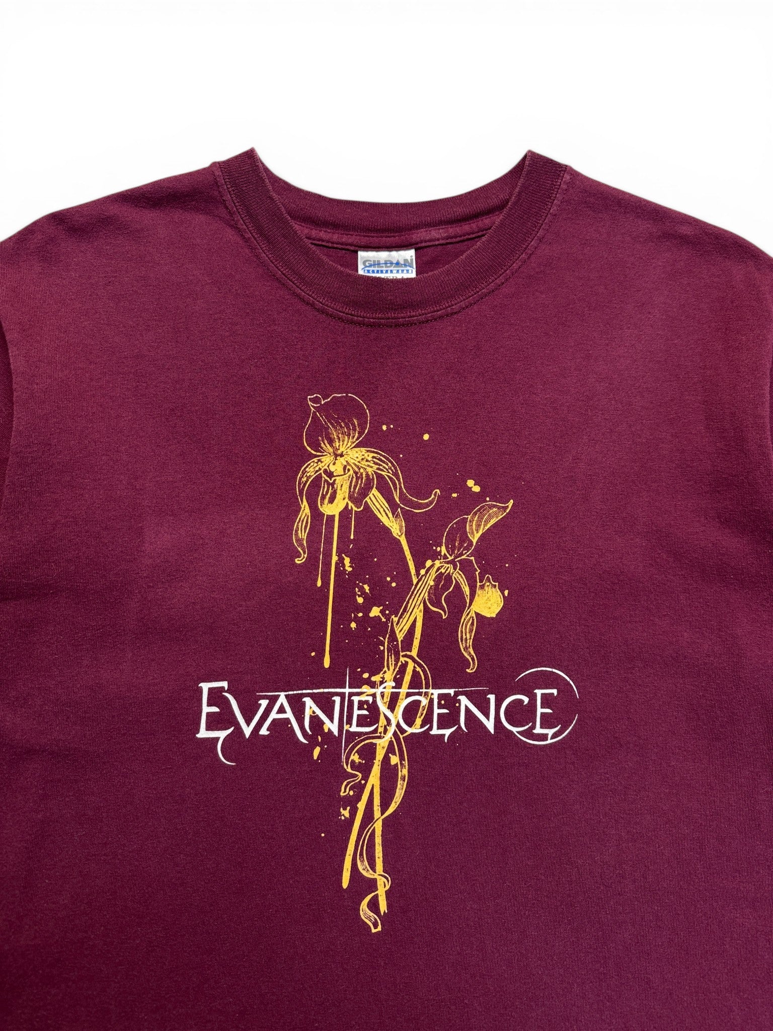 00s Gildan Shirt Evanescence Rot M