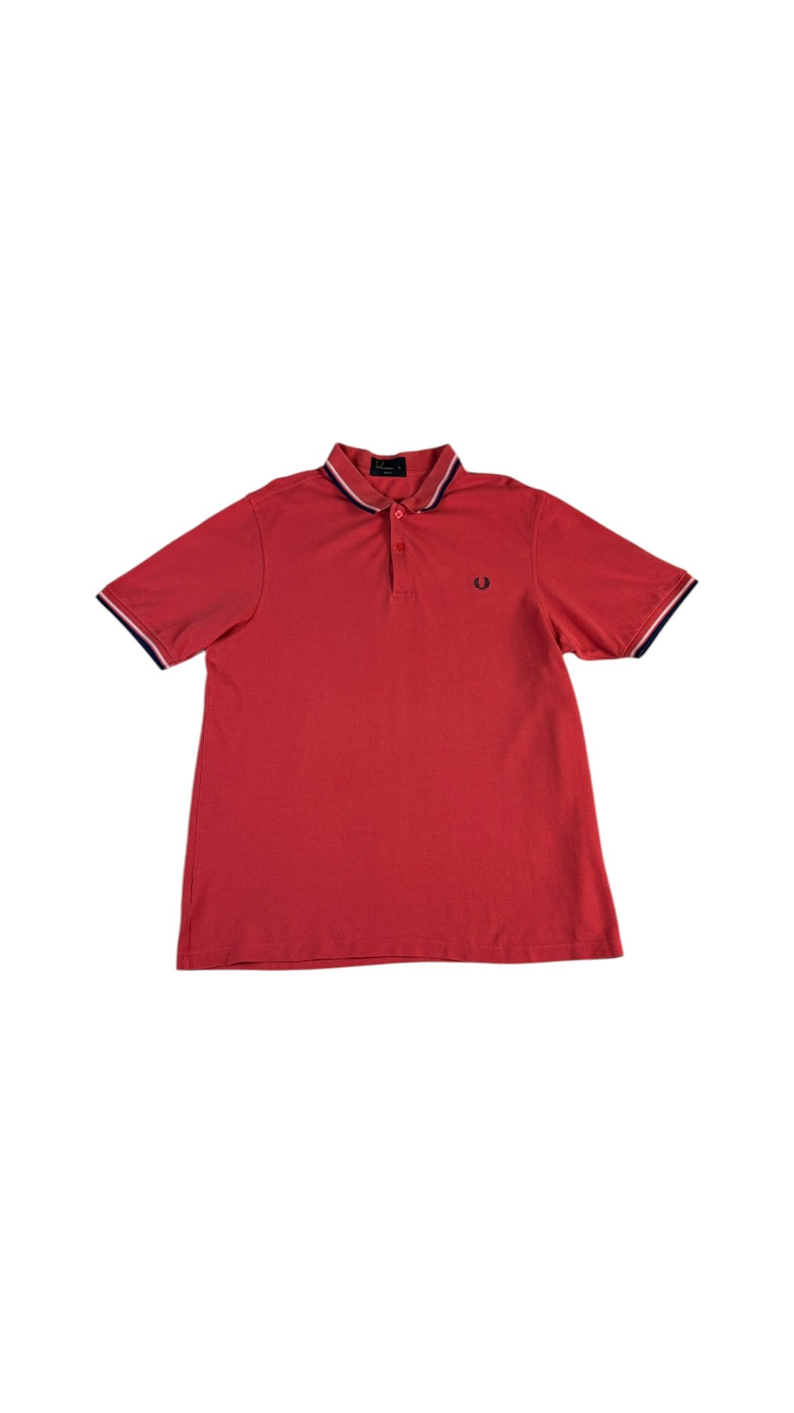 Fred Perry Poloshirt Basic Slim Fit Rot XL - RareRags