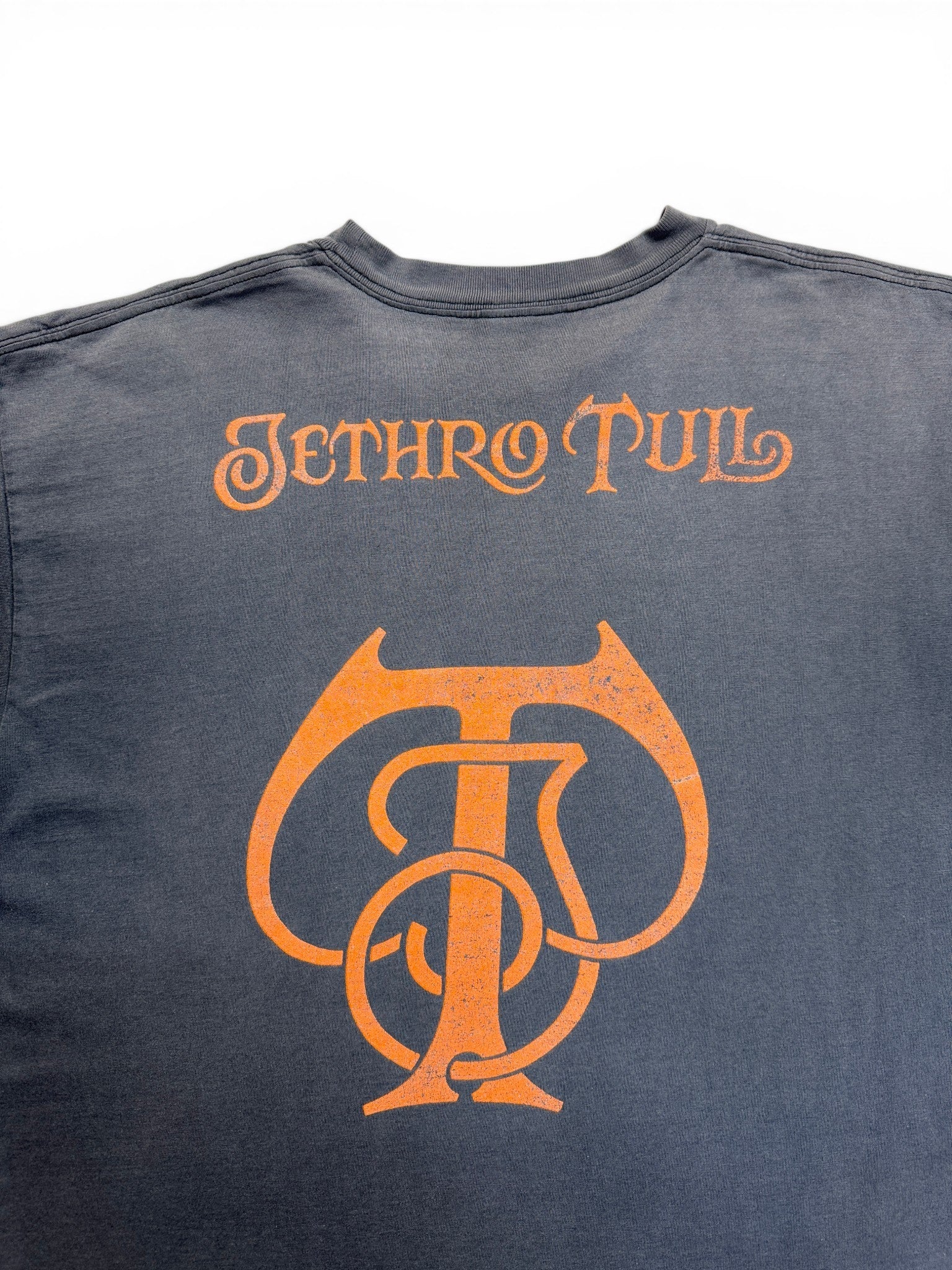 1991 Tour Shirt Jethro Tull Faded Single Stitch Schwarz XL