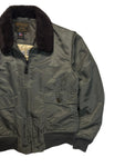 90s Cockpit USA G-1 Flight Jacket M-422A "The Nation Salutes You"-Edition Made In USA Khaki 44 L-XL