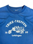 Vintage Shirt 1999 Trike-Treffen Lutzingen" Blau M-L