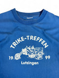 Vintage Shirt 1999 Trike-Treffen Lutzingen" Blau M-L