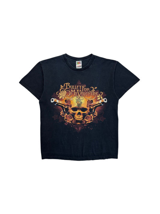 00s Fruit Of The Loom Tour Shirt Bullet Fot My Valentine Schwarz M