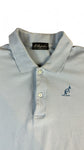 Vintage Australian By L'Alpina Poloshirt 90s Basic Made In Italy Hellblau (48) M