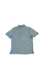 Vintage Australian By L'Alpina Poloshirt 90s Basic Made In Italy Hellblau (48) M