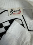 Vintage Brave Shirt 80s "Bardahl" Single Stitch Weiß S-M