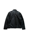 1995 Levis Lederjacke Red Lining Grau XL