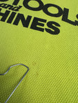 Vintage Brubaker Shirt 90s "Speedtools and machines" Gelb L