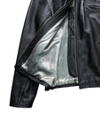 1997 Levis Lederjacke Schwarz XL