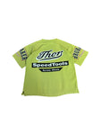 Vintage Brubaker Shirt 90s "Speedtools and machines" Gelb L