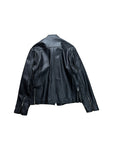 1997 Levis Lederjacke Schwarz XL