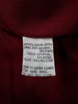 1996 Levis Lederjacke Red Lining Grau L