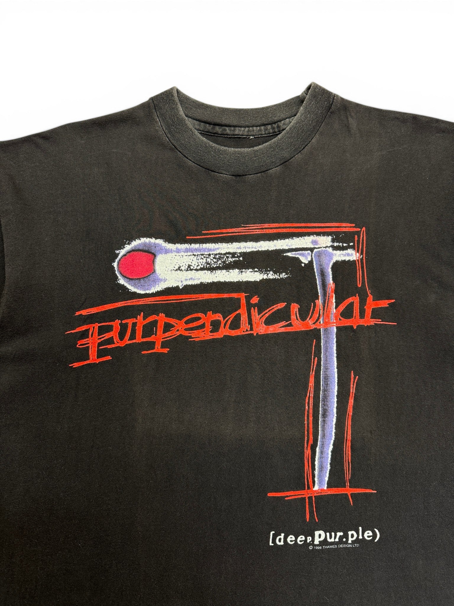 1996 Deep Purple Tour Shirt "Purpendicular" Schwarz L-XL