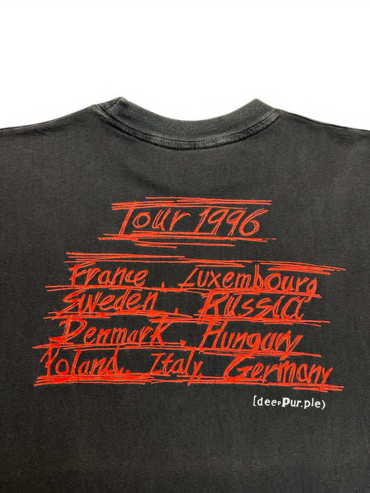 1996 Deep Purple Tour Shirt "Purpendicular" Schwarz L-XL