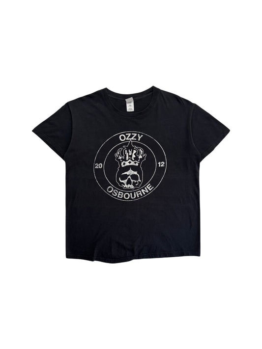 2012 Gildan Tour Shirt Ozzy Osbourne Schwarz L