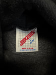 1990 Jerzees Hoodie "Fire-Fighters" Made In USA Schwarz L