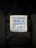 1990 Jerzees Hoodie "Fire-Fighters" Made In USA Schwarz L