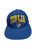 90s WM Cap Italien Mit Patches Blau