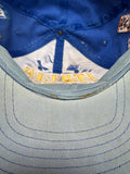 90s WM Cap Italien Mit Patches Blau