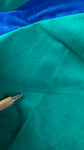 Vintage Adidas Sportjacke 80s Velours By Ventex Terinda Textile Fiber Made In France Grün Blau M