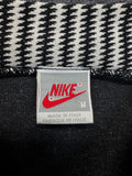 90s Nike Sweater Mit Stehkragen "Crosstraining" Made In Italy Dunkelgrau M