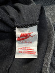 90s Nike Sweater Mit Stehkragen "Crosstraining" Made In Italy Dunkelgrau M