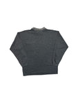90s Nike Sweater Mit Stehkragen "Crosstraining" Made In Italy Dunkelgrau M