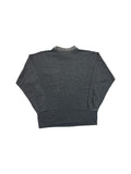 90s Nike Sweater Mit Stehkragen "Crosstraining" Made In Italy Dunkelgrau M