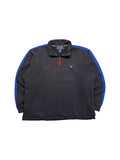 90s Polo Sport By Ralph Lauren Quarterzip Schwarz XL
