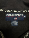 90s Polo Sport By Ralph Lauren Quarterzip Schwarz XL