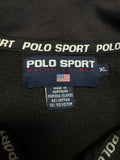 90s Polo Sport By Ralph Lauren Quarterzip Schwarz XL