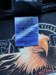 Harley Davidson Shirt 2007 "ABC Pontiac Waterford, Michigan Celebrating 25 Years" Made In USA Grau L