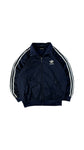 Vintage Adidas Sportjacke 90s Firebird Dunkelblau/Navy D4 S
