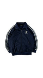 Vintage Adidas Sportjacke 90s Firebird Dunkelblau/Navy D4 S