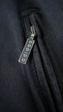 Vintage Adidas Sportjacke 90s Firebird Dunkelblau/Navy D4 S