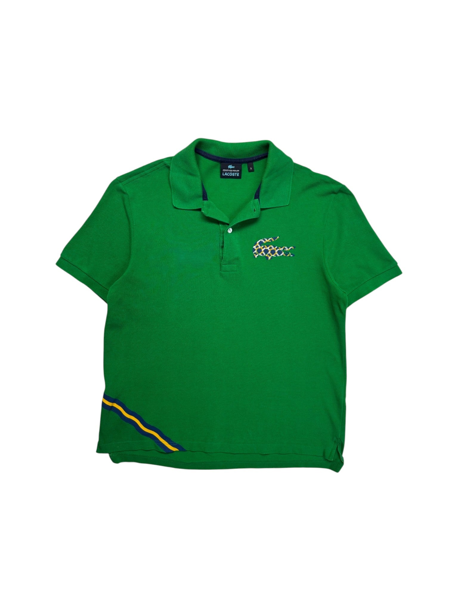 2013 Lacoste x Jonathan Adler Polo Shirt Grün (3) S