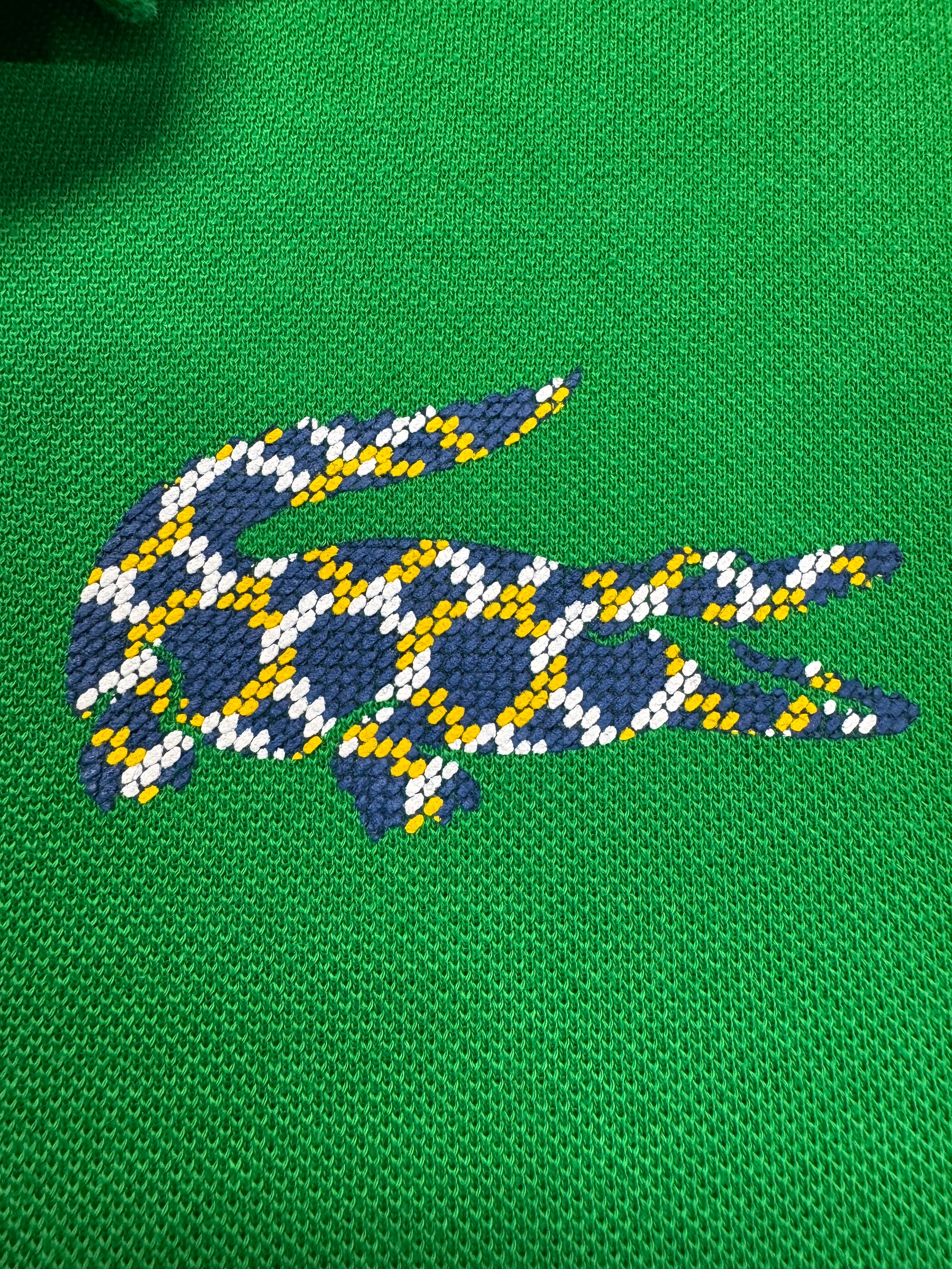 2013 Lacoste x Jonathan Adler Polo Shirt Grün (3) S